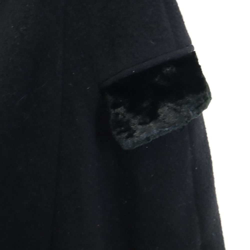 robe de chambre COMME des GARCONS ローブドシャンブルコムデギャルソン 90s 1997年 日本製 長袖 ウールコート ブラック系 レディース