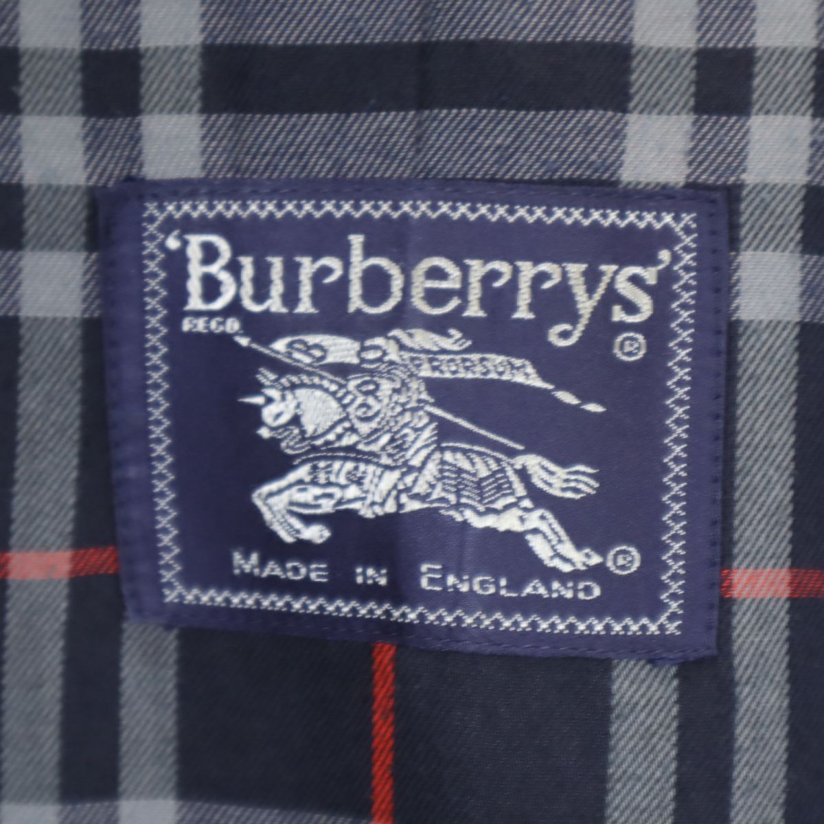 Burberrys バーバリーズ 90s オールド ステンカラーコート ネイビー メンズ
