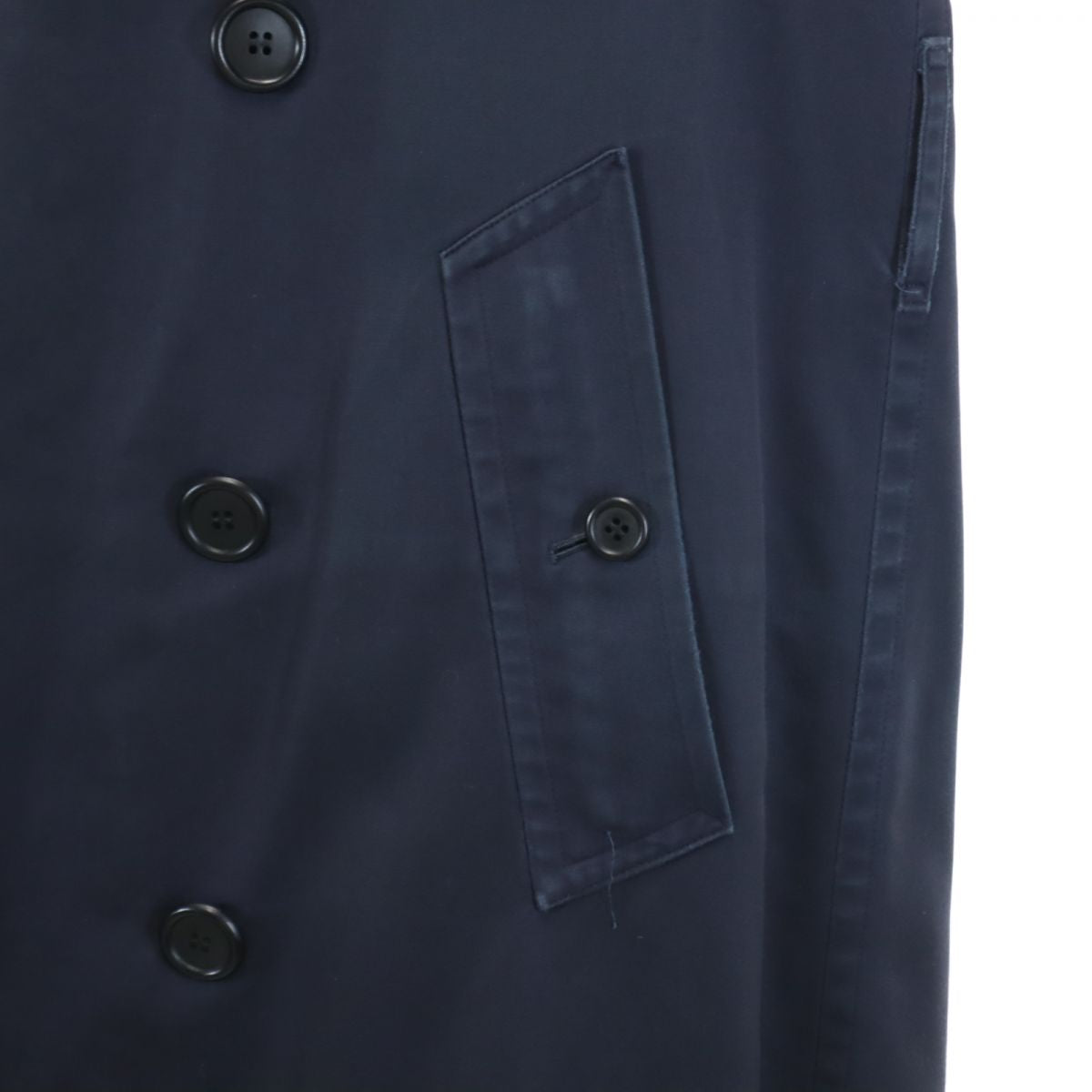 Burberrys バーバリーズ 90s 80s 英国製 オールド トレンチコート ネイビー系 メンズ