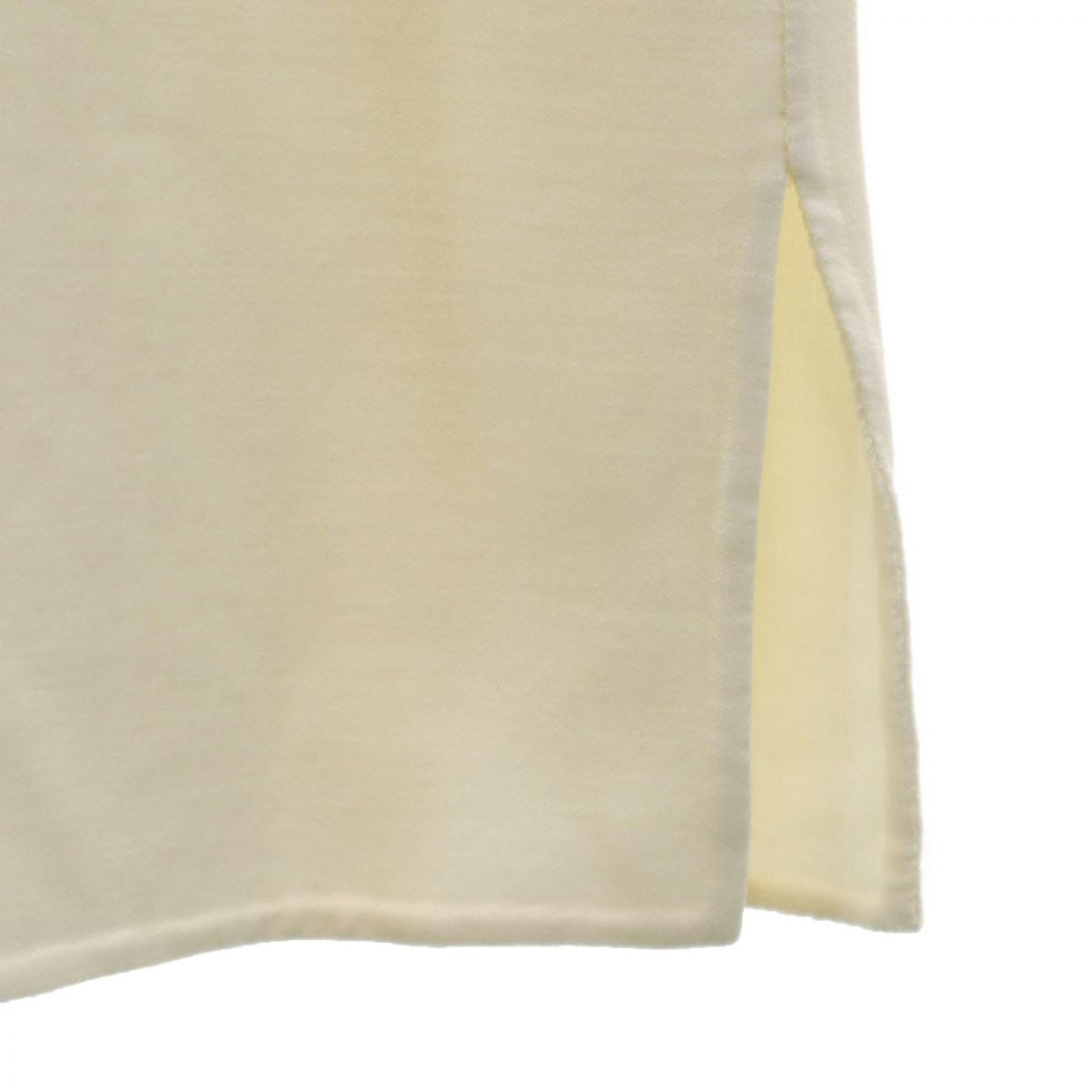 RALPH LAUREN ラルフローレン イタリア製 パープルレーベル 長袖 ウールブレンド ワンピース 6 アイボリー系 レディース