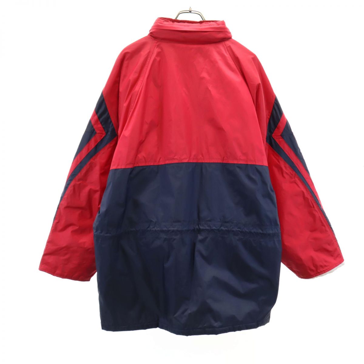 adidas アディダス 80s ヴィンテージ 中綿 ベンチコート L ネイビー系 メンズ