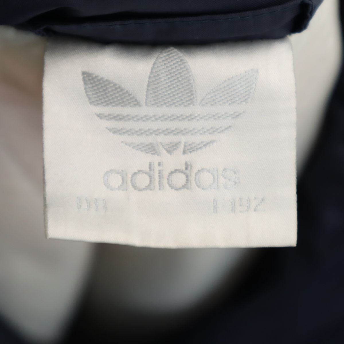 adidas アディダス 80s ヴィンテージ 中綿 ベンチコート L ネイビー系 メンズ