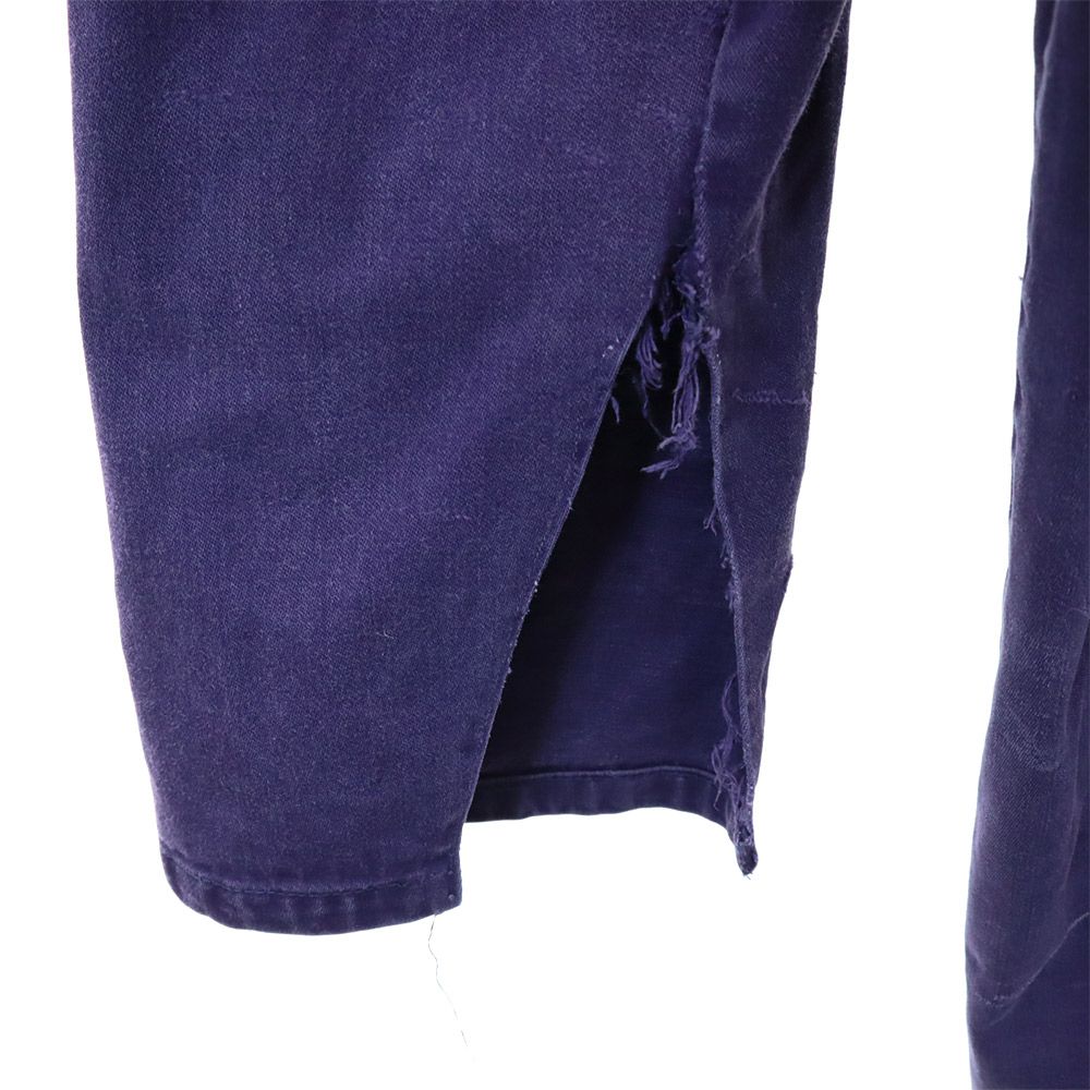 EURO WORK ユーロワーク 80s ヴィンテージ ワーク チェスターコート L ネイビー メンズ