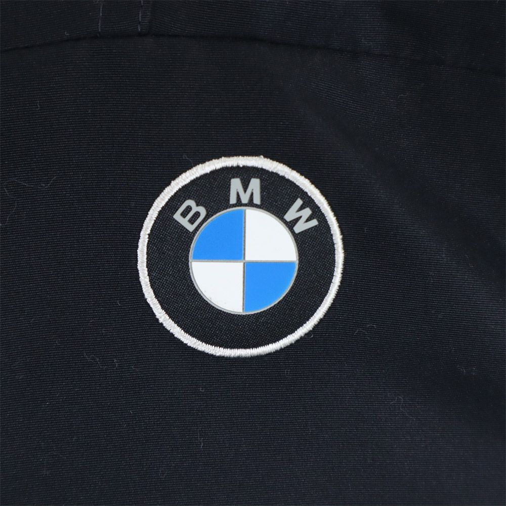 プーマ BMW Motorsport バック プリント 中綿ジャケット M ブラック×ホワイト PUMA フード メンズ