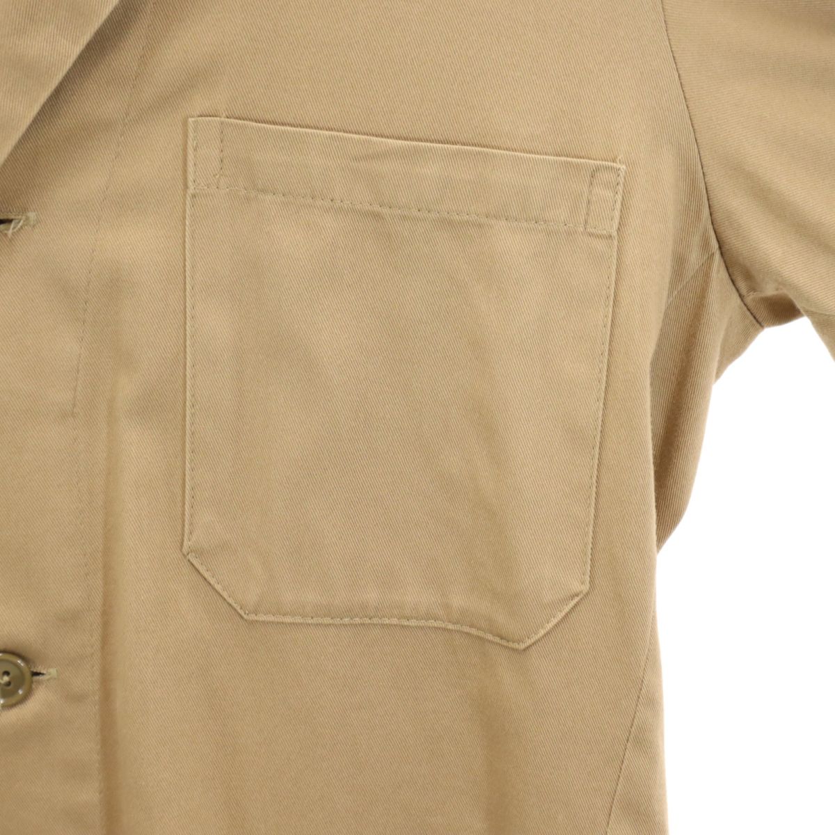 EURO WORK ユーロワーク イタリア製 ワーク チェスターコート 44 キャメル系 メンズ