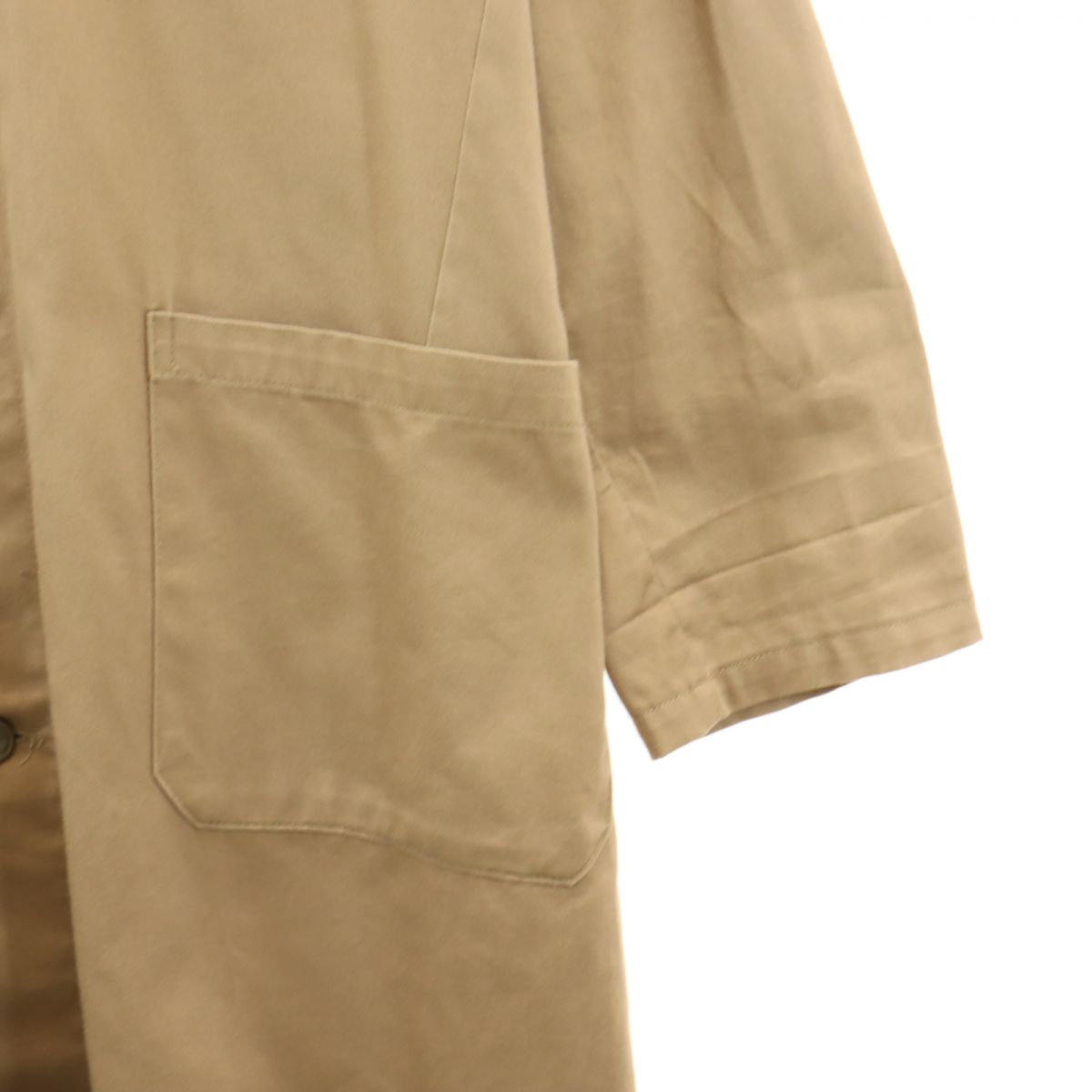 EURO WORK ユーロワーク イタリア製 ワーク チェスターコート 44 キャメル系 メンズ