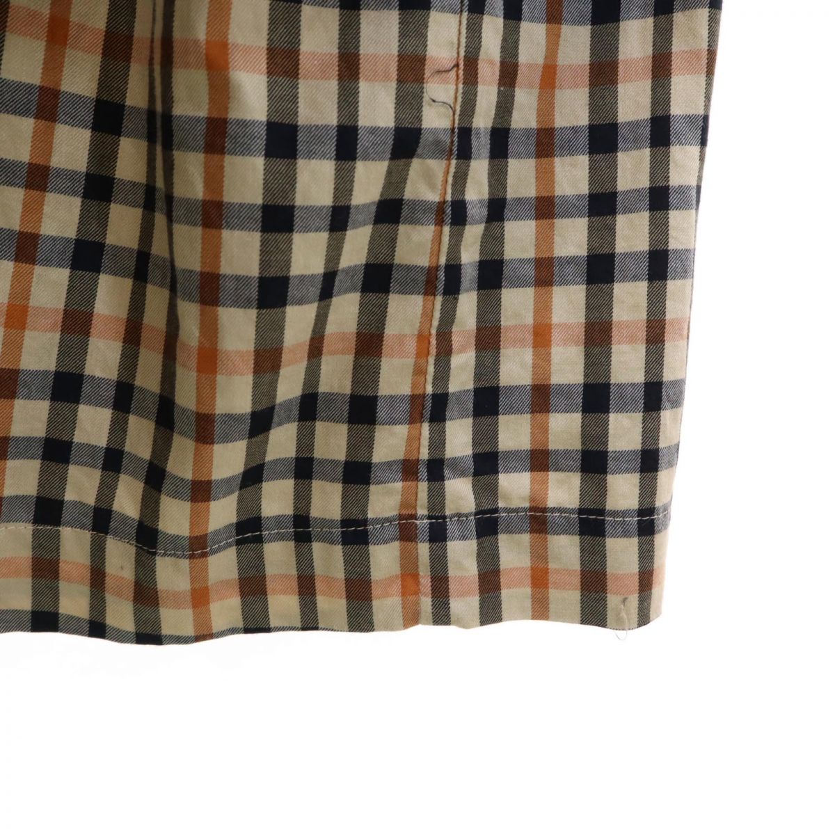 DAKS ダックス 長袖 ガウンコート M ベージュ系 メンズ