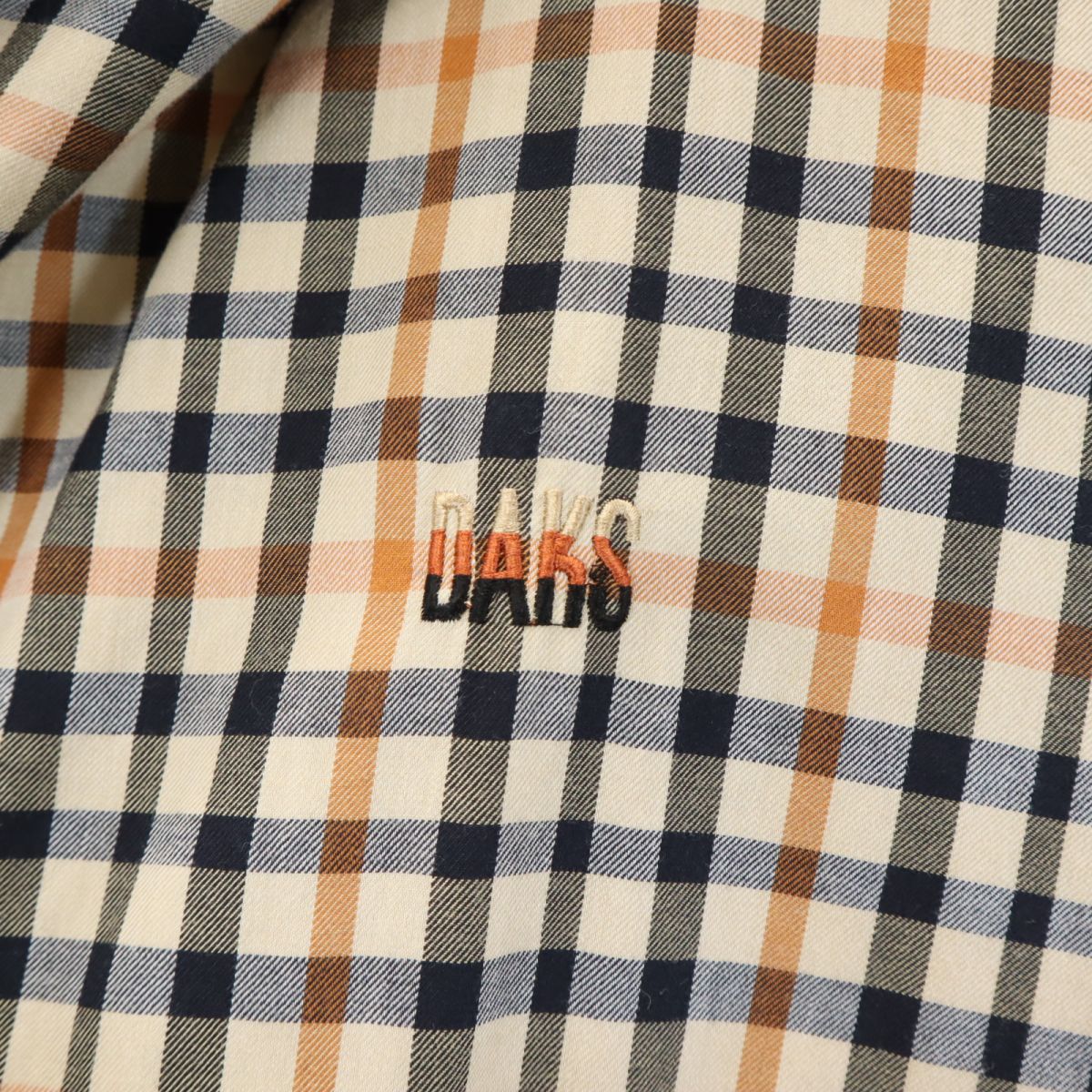 DAKS ダックス 長袖 ガウンコート M ベージュ系 メンズ