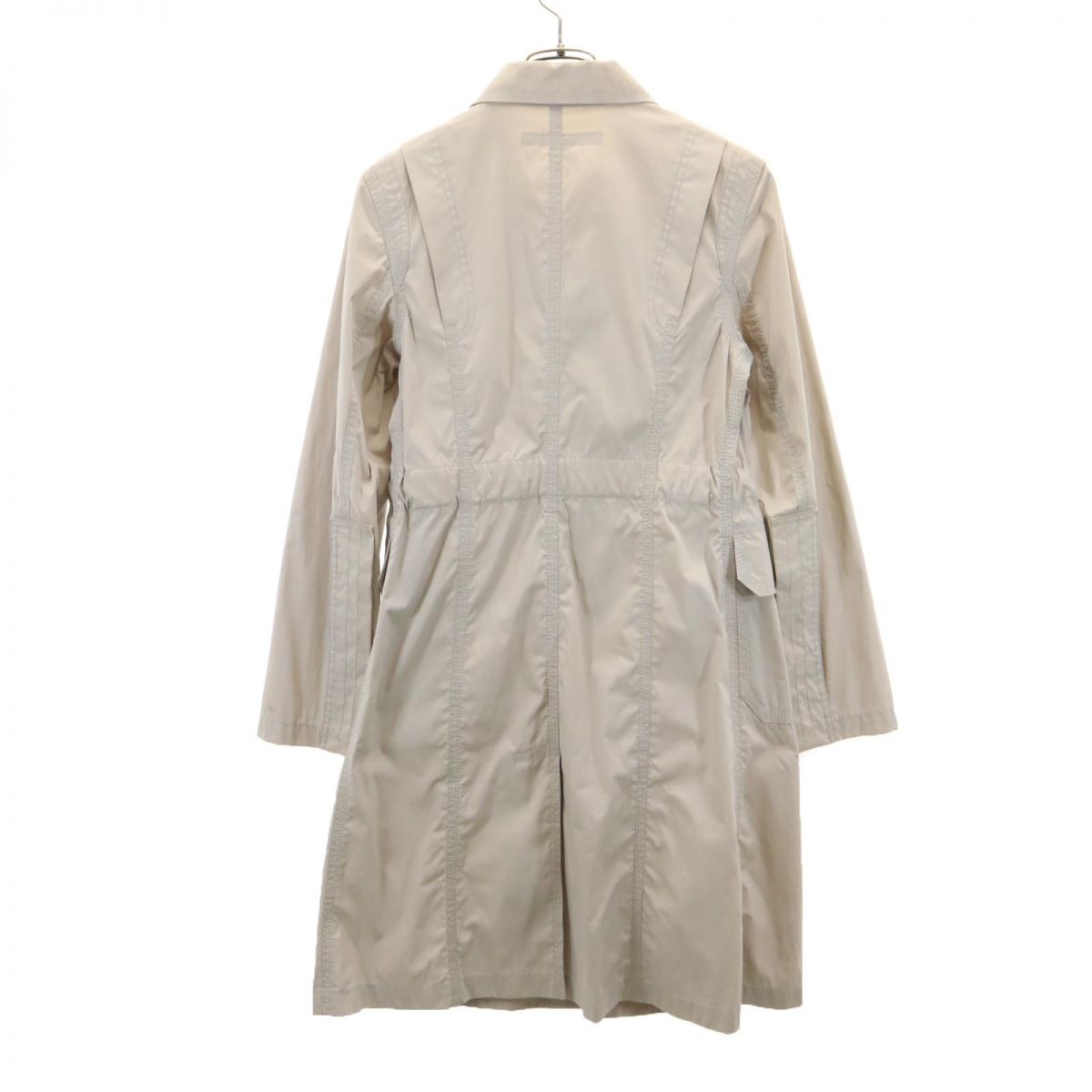 DKNYJEANS ダナキャランジーンズ ロングコート 4 ベージュ系 レディース