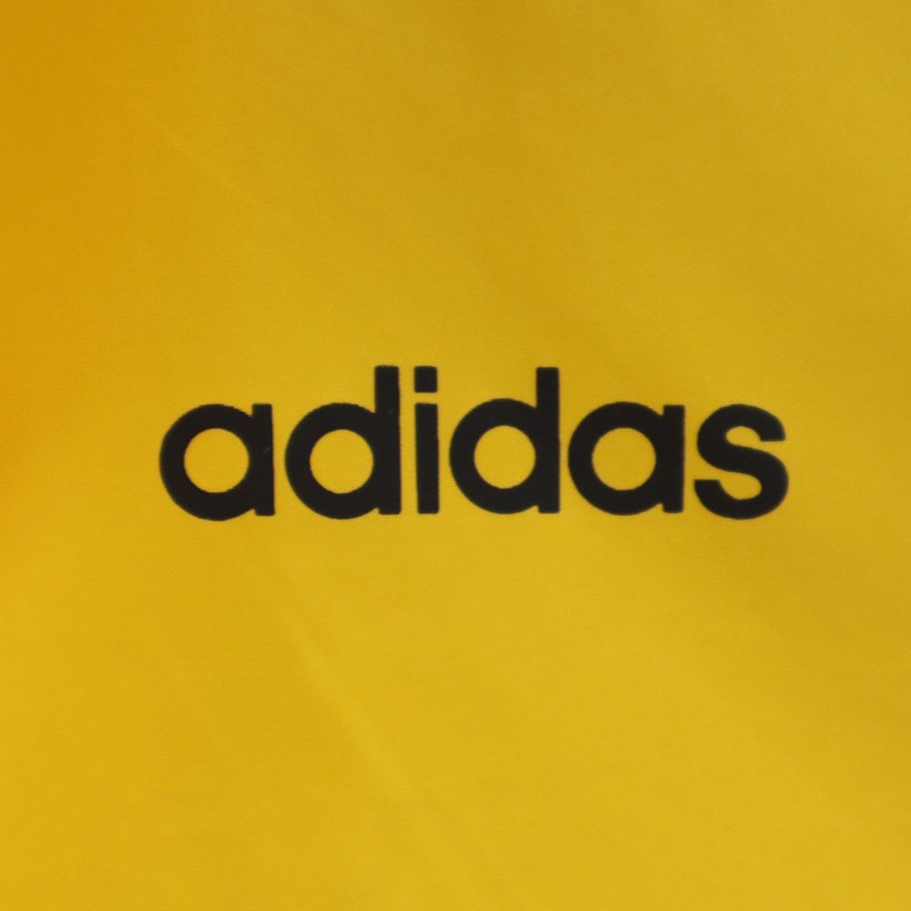 adidas アディダス 90s オールド トレフォイルロゴ 長袖 ナイロンジャケット L イエロー系 コート メンズ