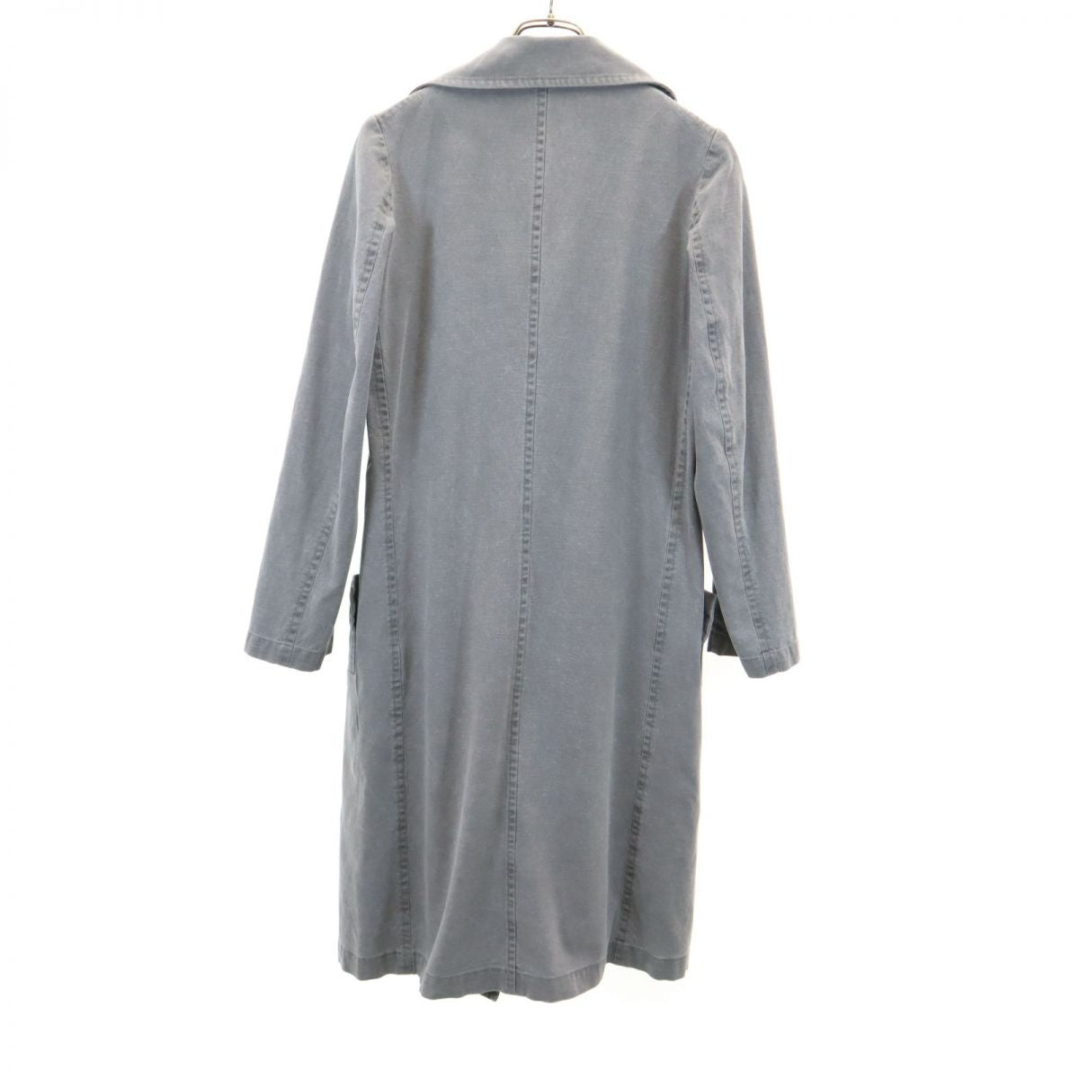 Y's ワイズ ヨウジヤマモト 日本製 デニム ロングコート 1 グレー レディース