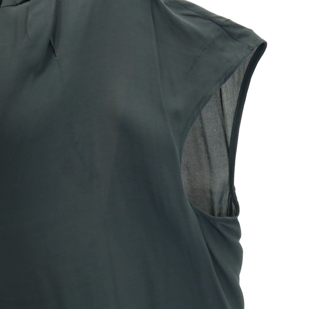 MARNI マルニ イタリア製 半袖 ロングワンピース 40 黒 フレンチスリーブ レディース