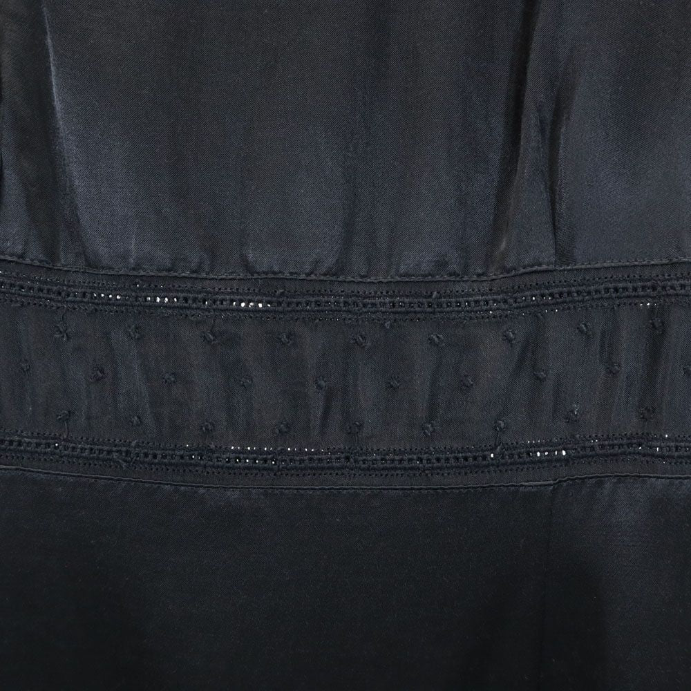 MAX&CO マックスアンドコー イタリア製 ノースリーブ ミニワンピース 42 ブラック レディース