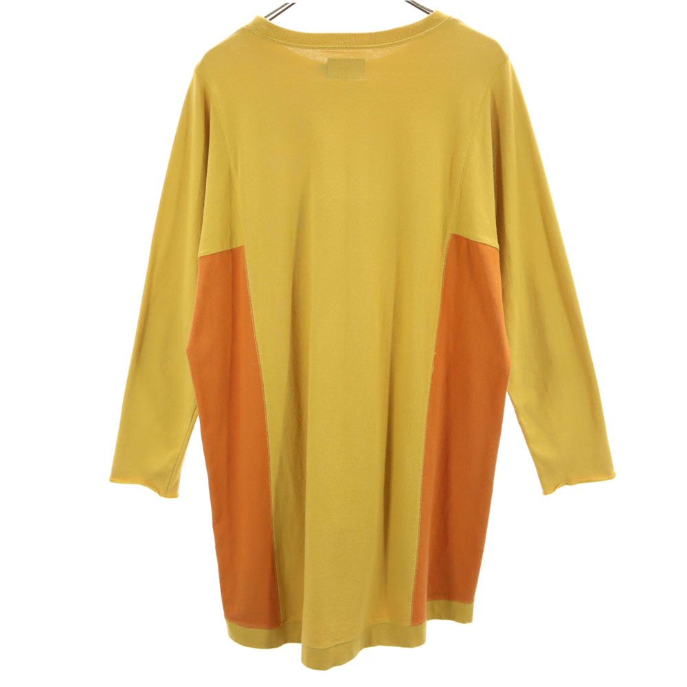 STUSSY ステューシー 日本製 プリント 長袖 ワンピース S ベージュ系 レディース