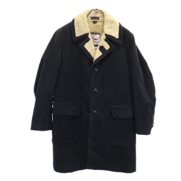 GAZELLE コート L ブラック 裏ファー メンズ