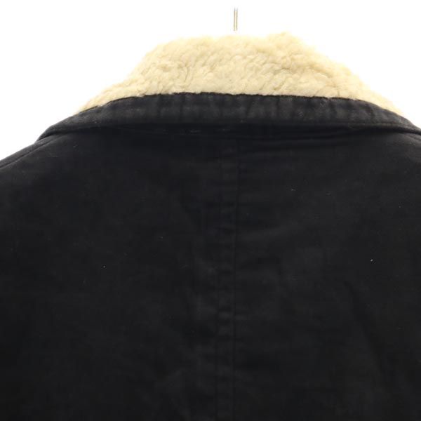 GAZELLE コート L ブラック 裏ファー メンズ