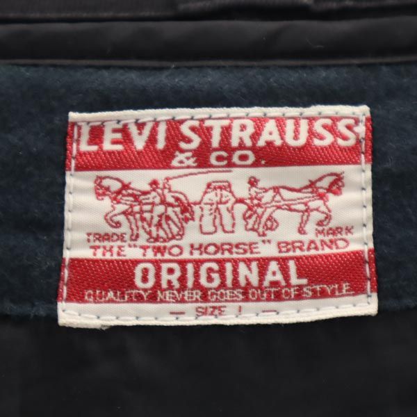 Levi's リーバイス モッズコート L ブラック 中綿ライナー付き メンズ