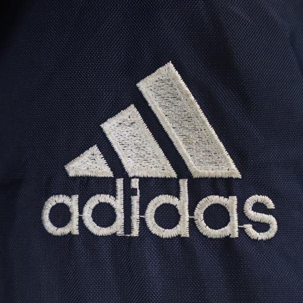 adidas アディダス イギリス製 長袖 ベンチコート 紺 メンズ