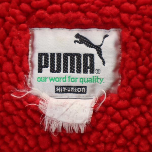 PUMA プーマ 90s ヒットユニオン オールド 長袖 ベンチコート 紺 フード メンズ