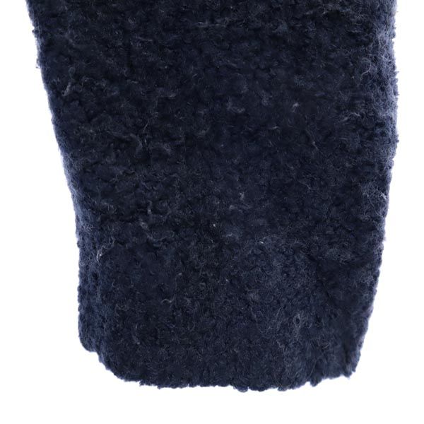 L.L.Bean エルエルビーン 日本製 三陽商会 ウールブレンド 長袖 ワンピース LG ネイビー レディース