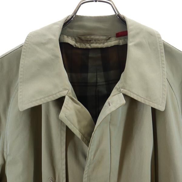 Durban ダーバン ステンカラーコート 100B6 カーキ系 メンズ