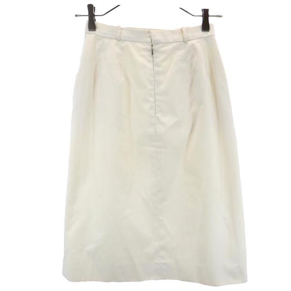 Burberrys バーバリーズ 90s ミディ丈 タイトスカート アイボリー レディース