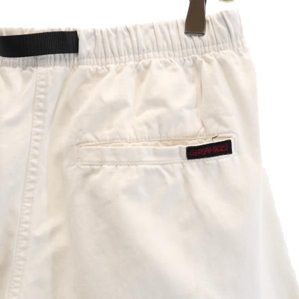 グラミチ アウトドアショートパンツ S ホワイト Gramicci メンズ