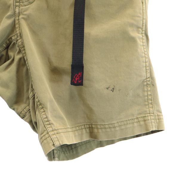 Gramicci グラミチ アウトドアショートパンツ S カーキグリーン クライミング メンズ