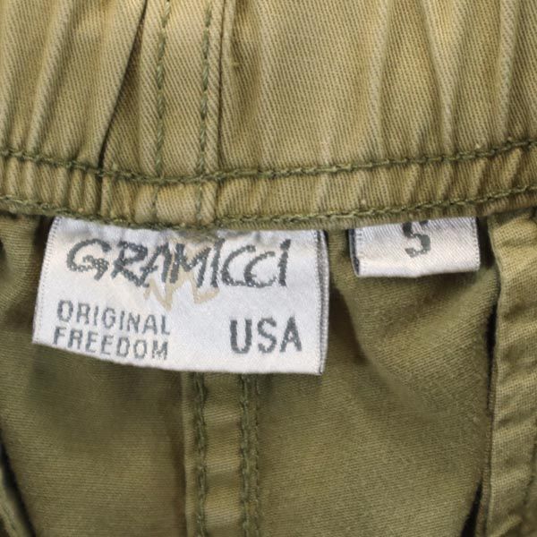 Gramicci グラミチ アウトドアショートパンツ S カーキグリーン クライミング メンズ