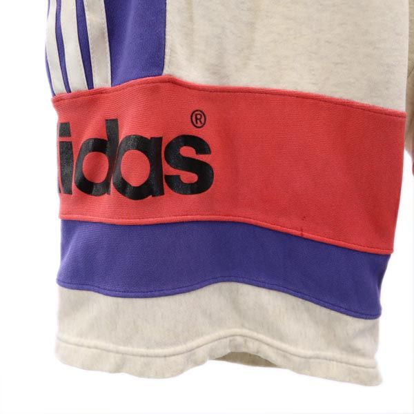 adidas アディダス ヴィンテージ デサント製 プリント スウェット ショートパンツ O グレー系 メンズ