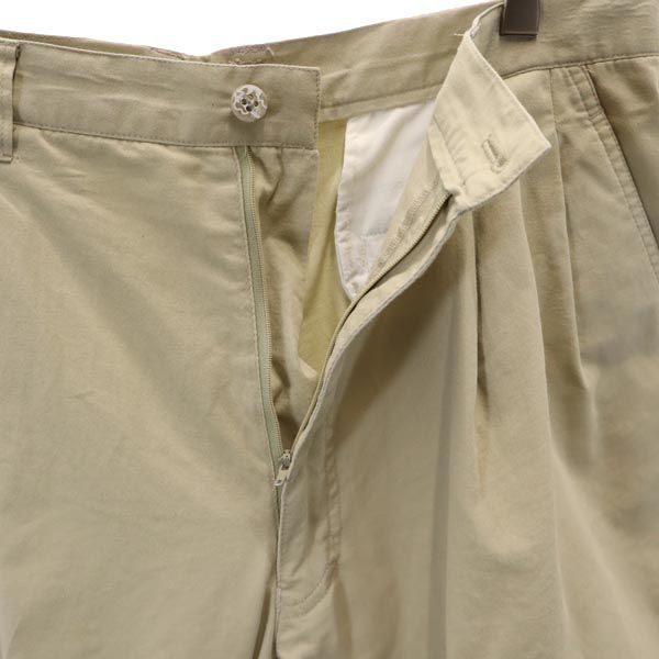 パラディーゾ ショートパンツ 88 ベージュ Paradiso ロゴ刺繍 メンズ