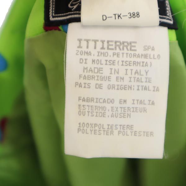 Versus ヴェルサス 総柄 イタリア製 ミニスカート 26/40 グリーン系 レディース