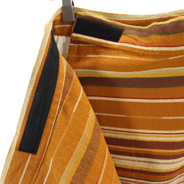 WILDTHINGS ワイルドシングス ボーダー ミモレ丈 ラップスカート ONE ブラウン系 ロゴ レディース