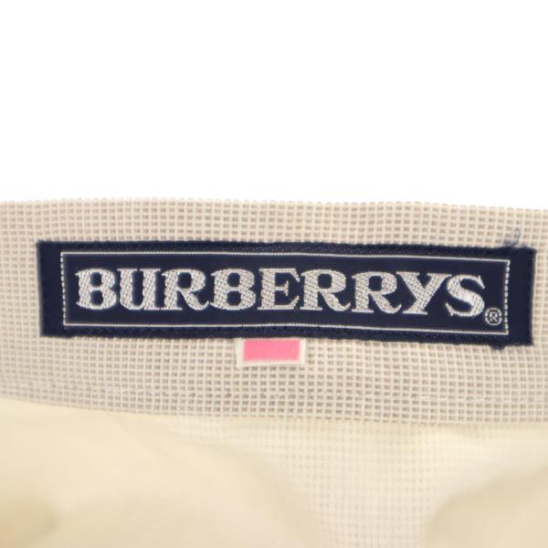 Burberrys バーバリーズ 90s オールド ミディ丈 フロントボタン スカート ベージュ系 レディース