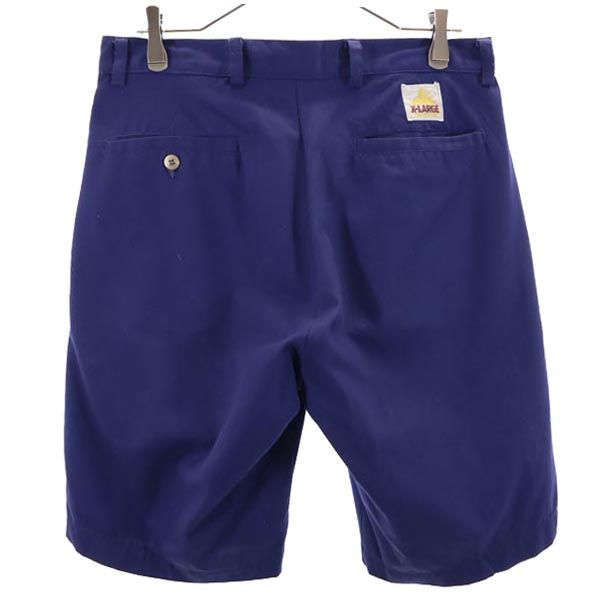 XLARGE エクストララージ ショートパンツ w32 ネイビー メンズ