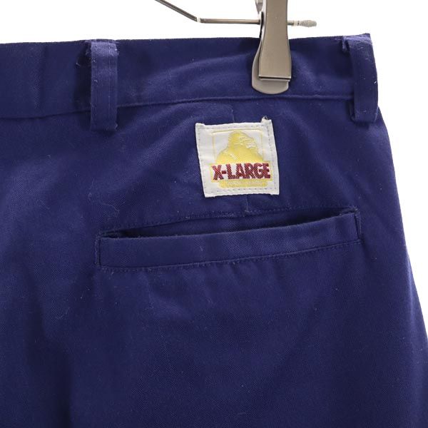 XLARGE エクストララージ ショートパンツ w32 ネイビー メンズ