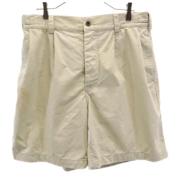 Timberland ティンバーランド チノショートパンツ w36 ベージュ系 ボタンフライ メンズ