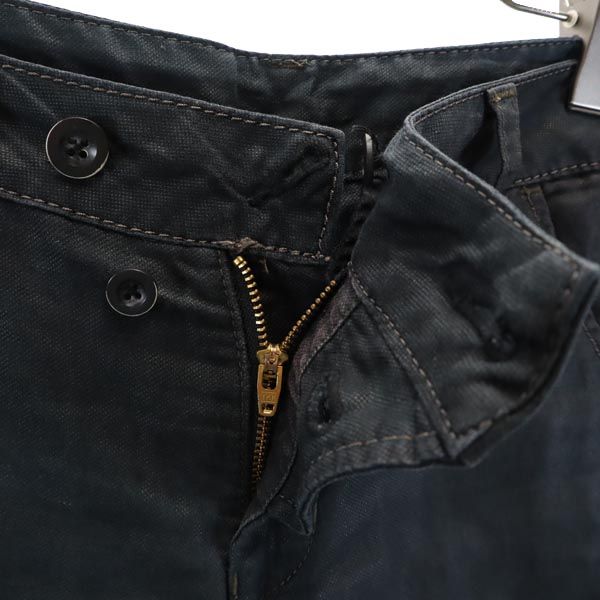 MARITHE + FRANCOIS GIRBAUD マリテフランソワジルボー リネンブレンド ショートパンツ M 黒 ハーフパンツ メンズ