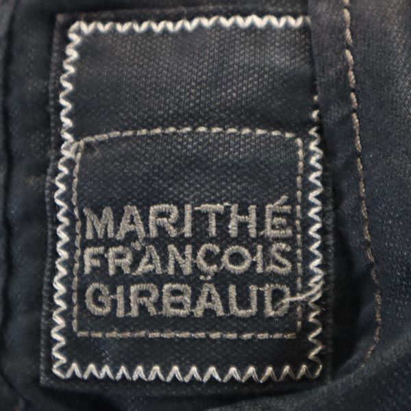 MARITHE + FRANCOIS GIRBAUD マリテフランソワジルボー リネンブレンド ショートパンツ M 黒 ハーフパンツ メンズ