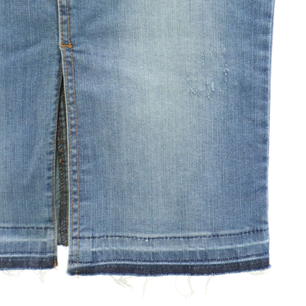 ドルチェアンドガッバーナ ミニ丈 デニム タイトスカート 22/36 DOLCE&GABBANA レディース