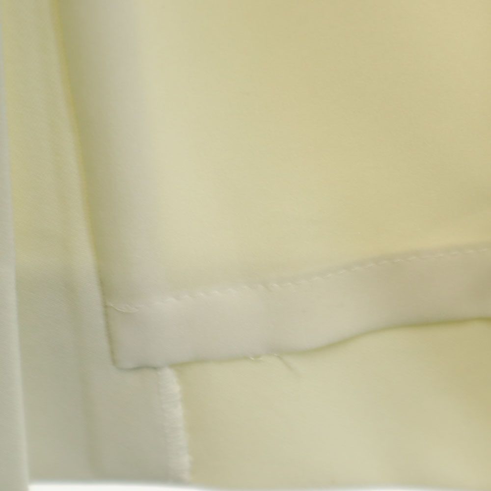 LANVIN ランバン 日本製 ミディ丈 スカート 36 ベージュ バックジップ レディース