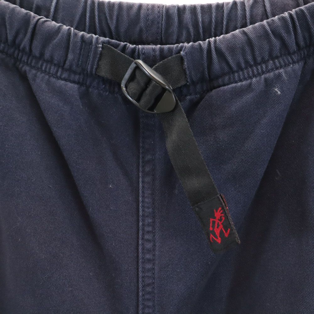 グラミチ クライミング クロップドパンツ M ネイビー Gramicci ウエストゴム メンズ