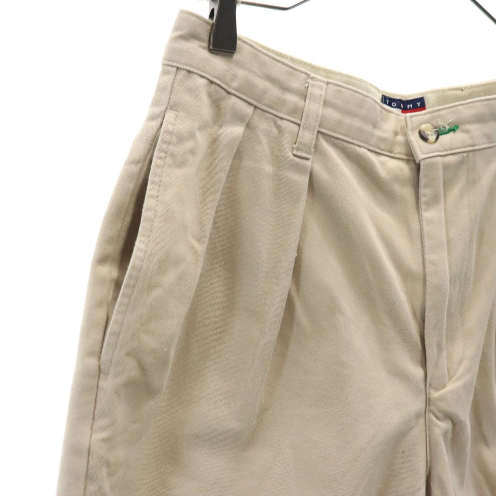 TOMMY HILFIGER トミーヒルフィガー 90s オールド チノショートパンツ w30 ベージュ メンズ