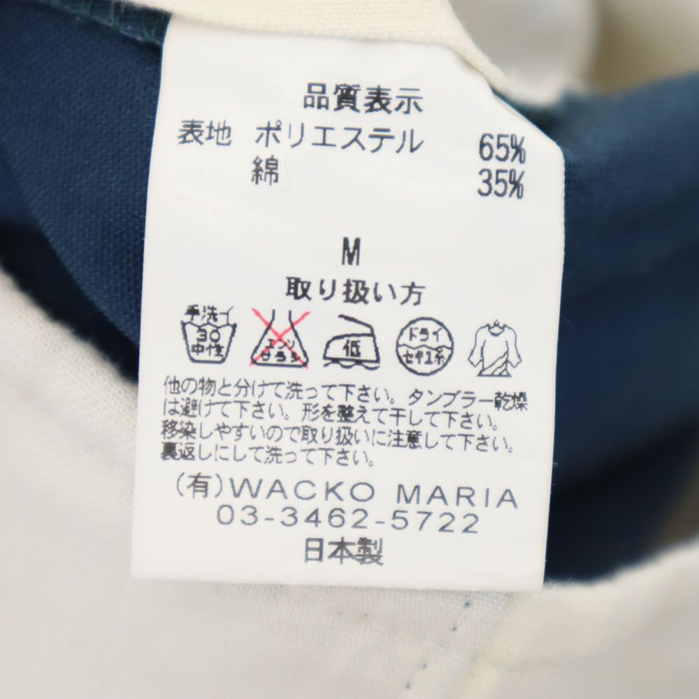 WACKO MARIA ワコマリア 日本製 スカル柄 ショートパンツ M ブルー系 メンズ