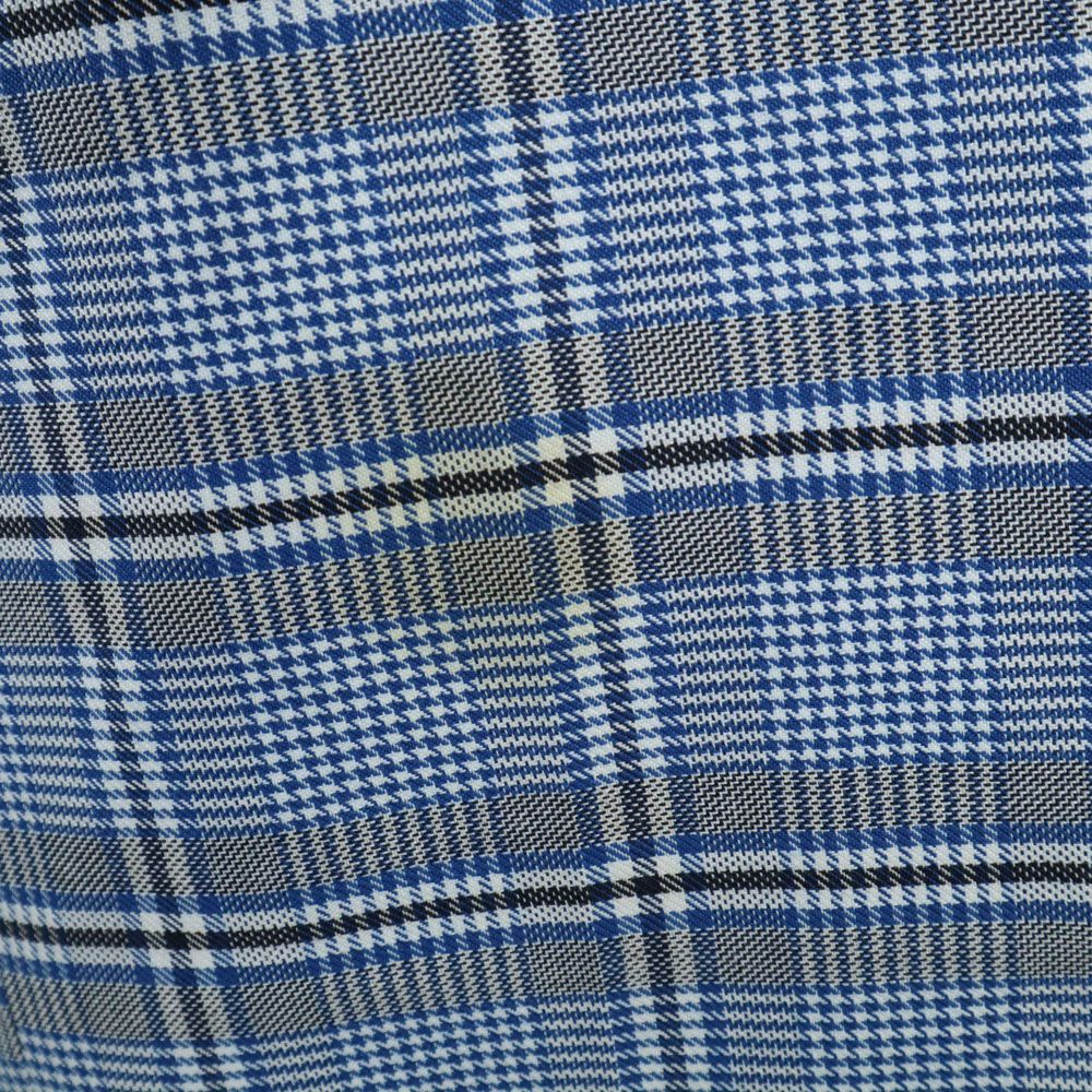 VINTAGE ヴィンテージ 80s ロケットタロン チェック柄 ショートパンツ ブルー系 メンズ