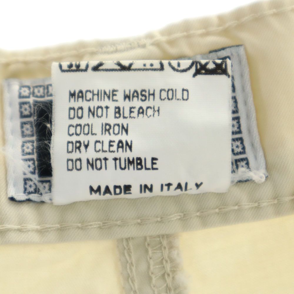 YOUNG VERSACE ヤング ヴェルサーチ イタリア製 ペインターショートパンツ 12 アイボリー キッズ