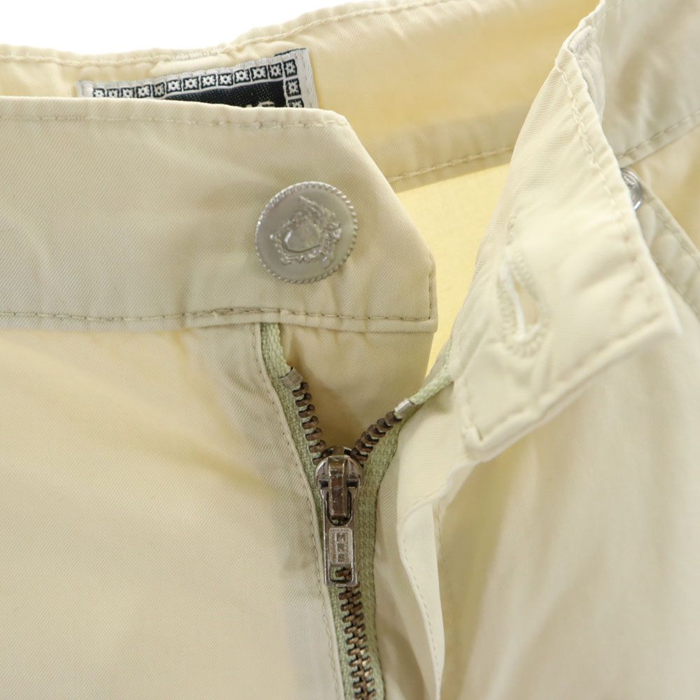 YOUNG VERSACE ヤング ヴェルサーチ イタリア製 ペインターショートパンツ 12 アイボリー キッズ