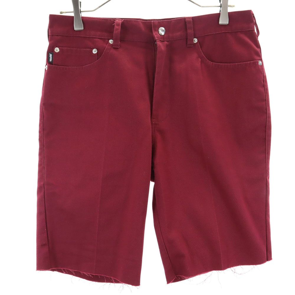 FULKING AWESDME ファッキンオーサム カットオフ ショートパンツ w32 エンジ メンズ