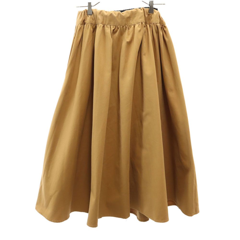 AMERI UNDRESSED アメリ ロング丈 ラップスカート ベージュ レーススカート付き レディース