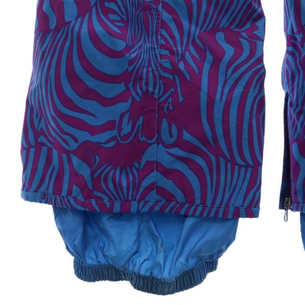 BURTON バートン 総柄 スノーボード 中綿入 パンツ M ネイビー系 スキー ウインタースポーツ スノボ メンズ